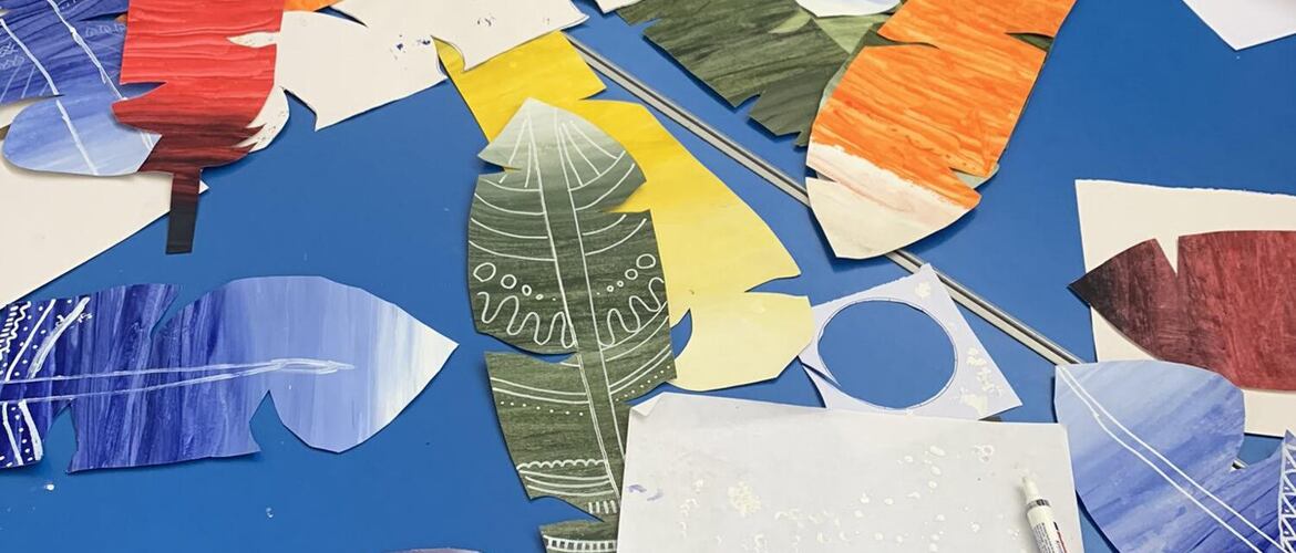 Schools Join Together for a Colourful Art Day at St George's