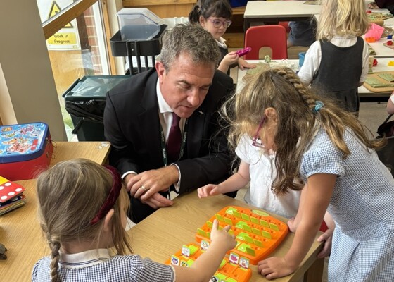 Our new CEO, joined us at the beginning of term